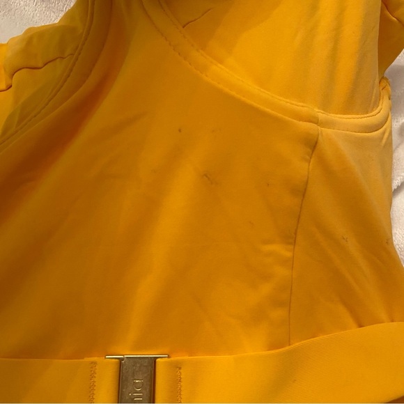 New! Onia x weworewhat Danielle one piece belted swimsuit 3488 - Picture 9 of 9